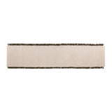 Isla Fringe Table Runner - Green 140x35cm