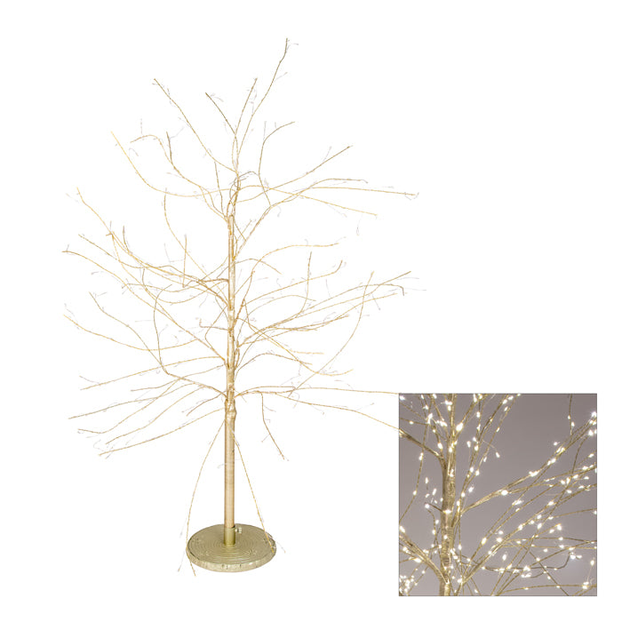 Stockholm Tree 600 LED - Champagne 120cm