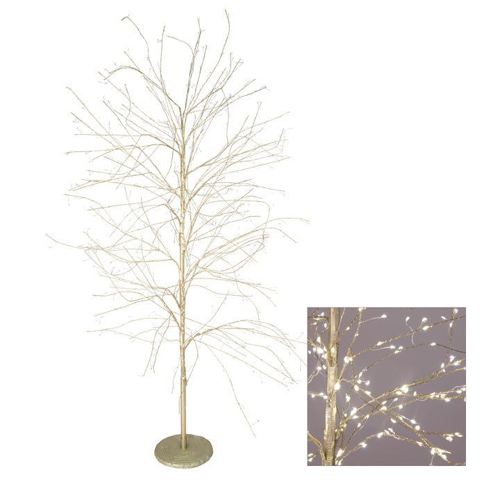 Stockholm 1500 LED Tree - Champagne 180cm