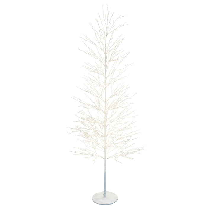 Stockholm 2000 LED Tree - White 210cm