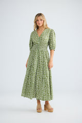 Halo Dress - Sage Petal