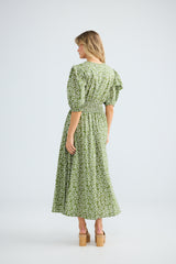 Halo Dress - Sage Petal