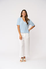 Bee-lieve It Cardi - Clear Sky
