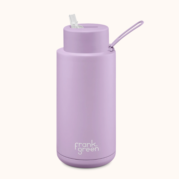 Ceramic Reusable Bottle - Lilac Haze 34oz