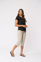 Clean Queen Top - Black