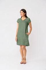 V Festival Dress - Sage