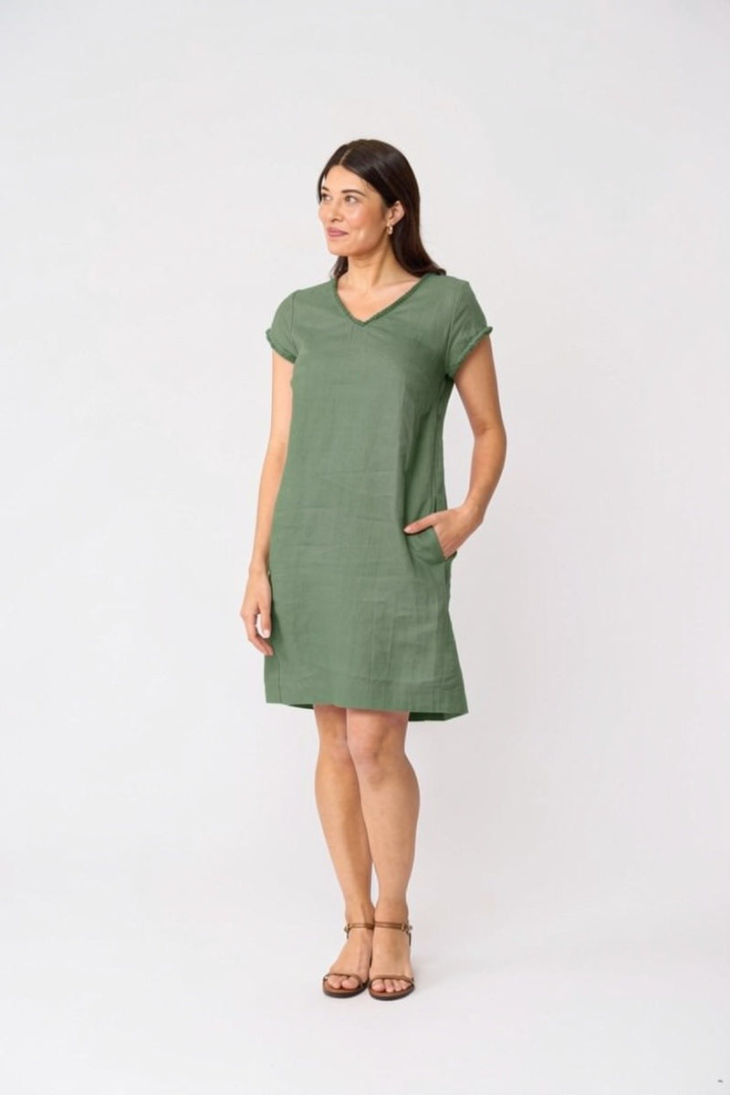 V Festival Dress - Sage