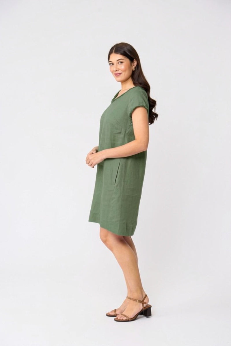 V Festival Dress - Sage