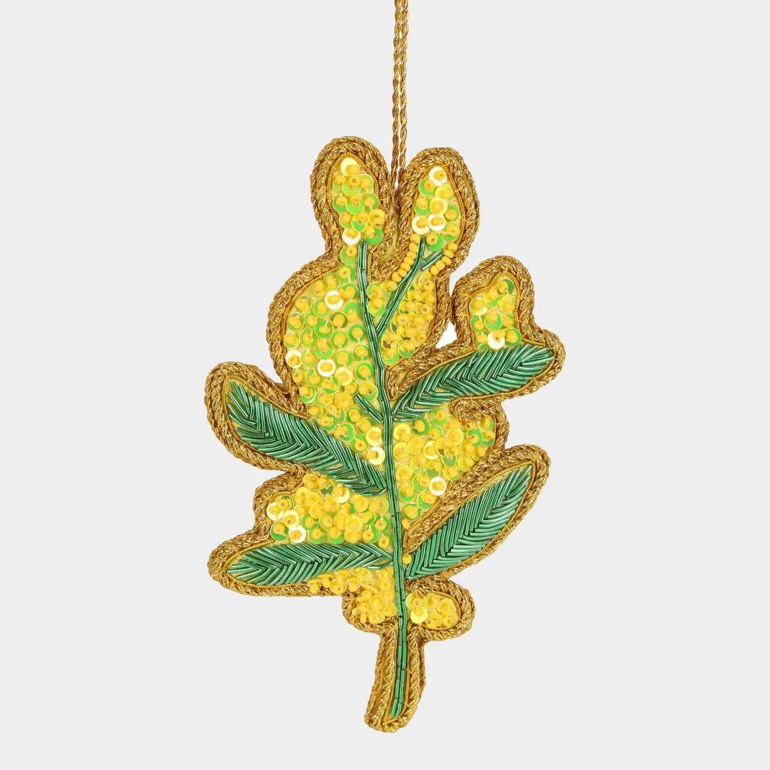 Hanging Tree Decoration - Golden Wattle