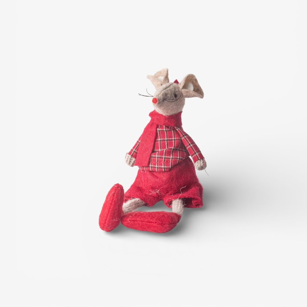 Red Harry Mouse Sitting