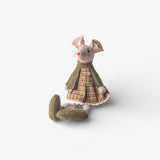 Green Tilly Mouse Sitting