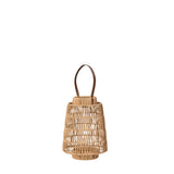 Atlas Solar Lantern - Brown 23x23x35cm