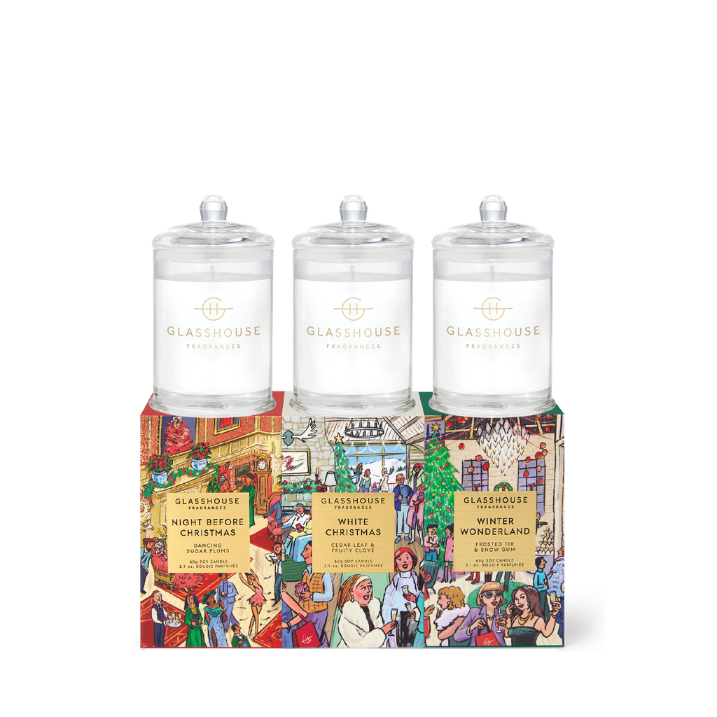 Christmas Mini Candle Trio - 60g
