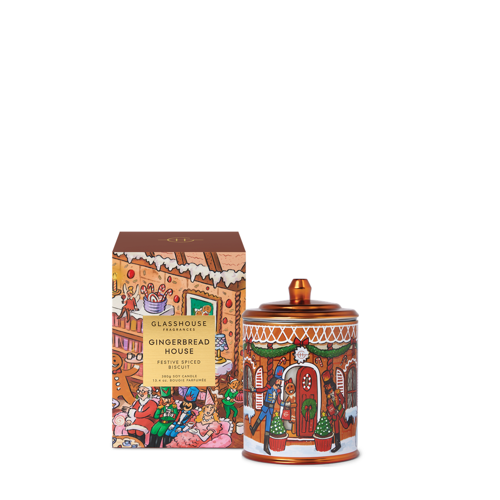 Gingerbread House - 380g Candle