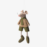 Green Billy Mouse Hanging