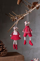 Red Harry Mouse Hanging