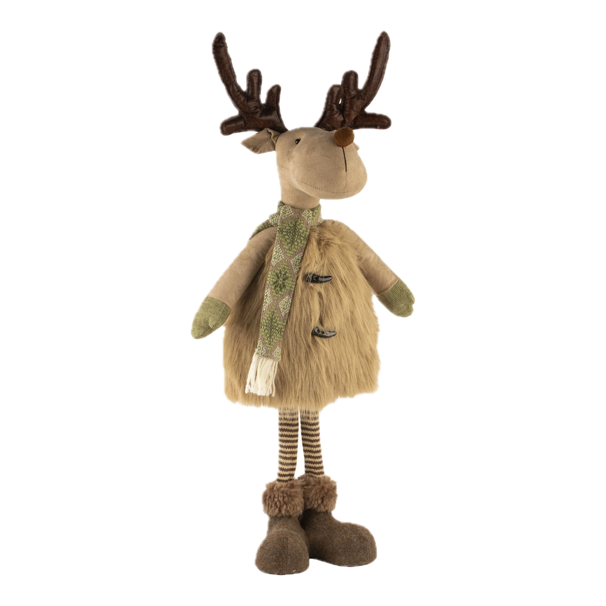 Standing Girl Moose Natural Telescopic - 68cm