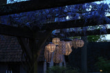 Solar Lantern Round 20cm - Future Dusk