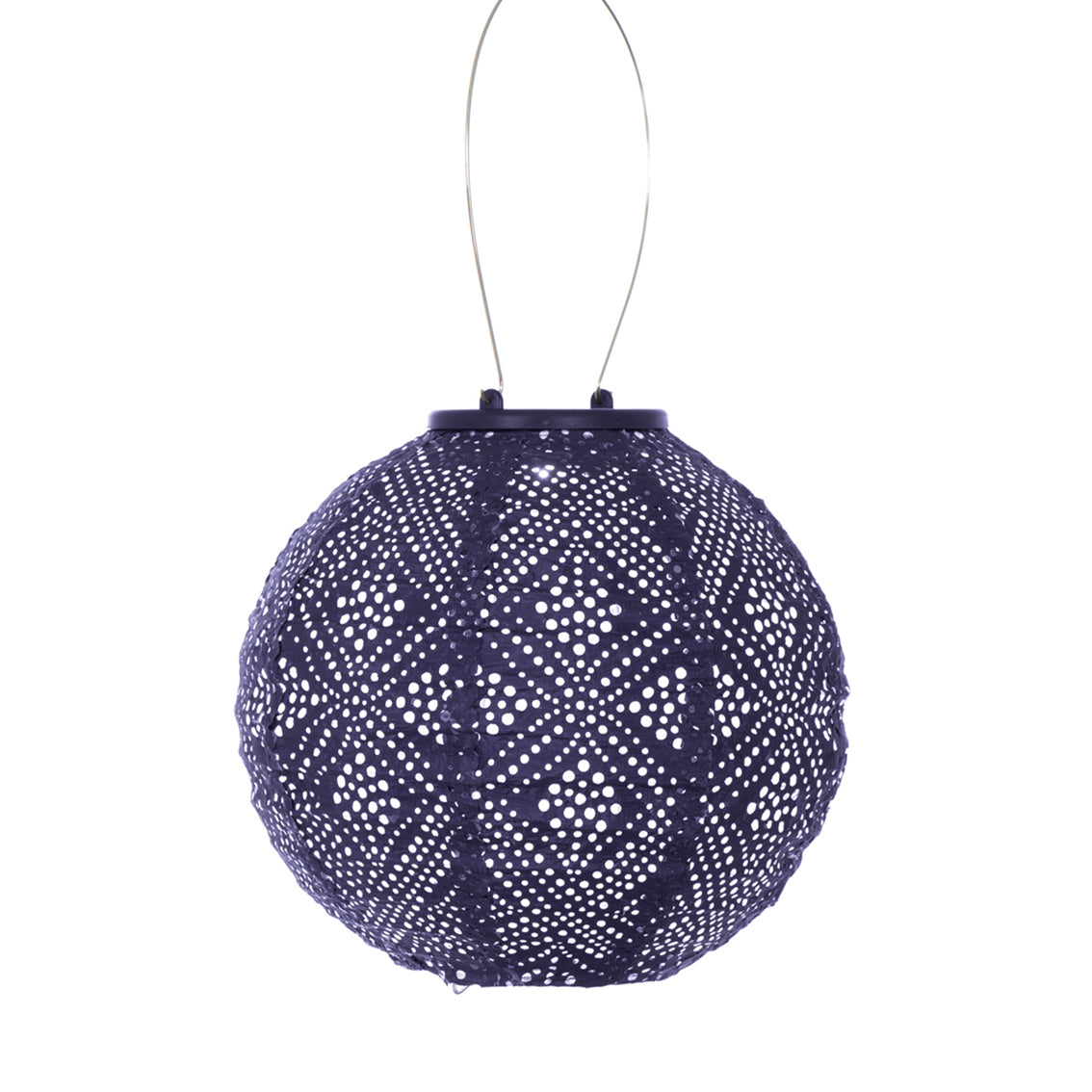 Solar Lantern Round 20cm - Future Dusk