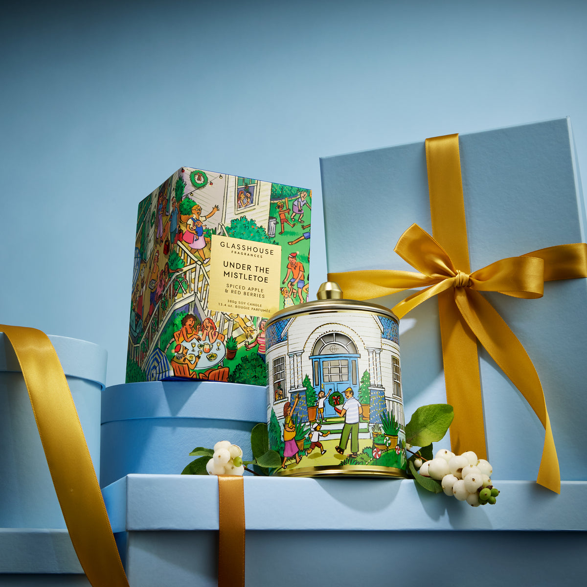 Under the Mistletoe - 380g Candle