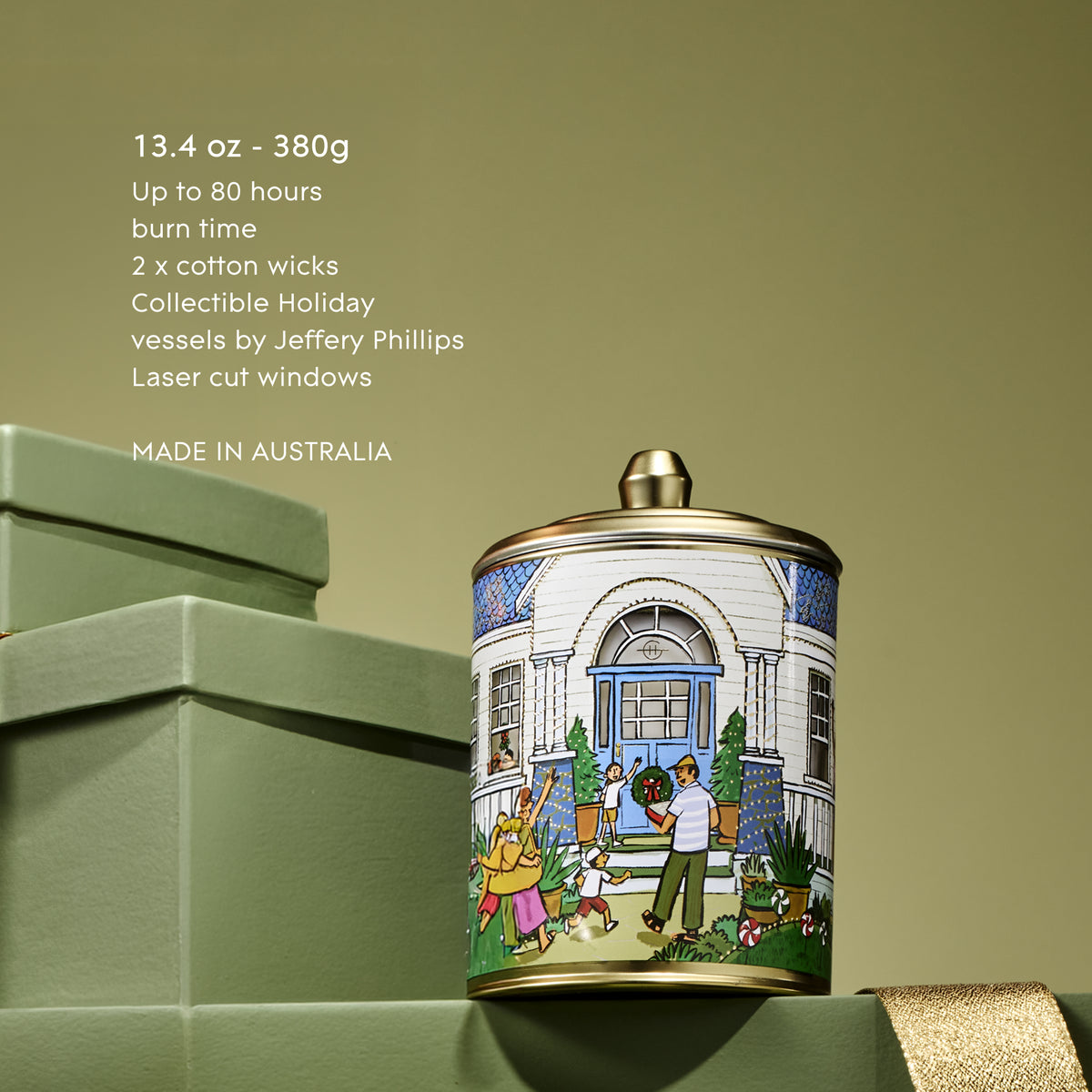 Under the Mistletoe - 380g Candle