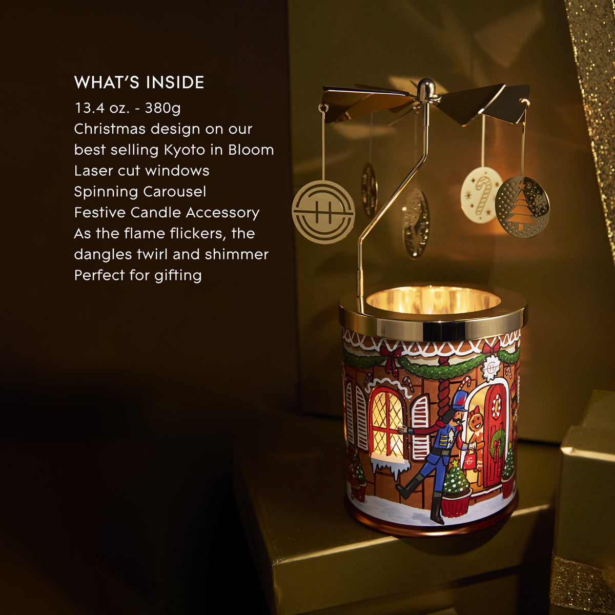 Spinning Carousel Gift Set - Kyoto In Bloom