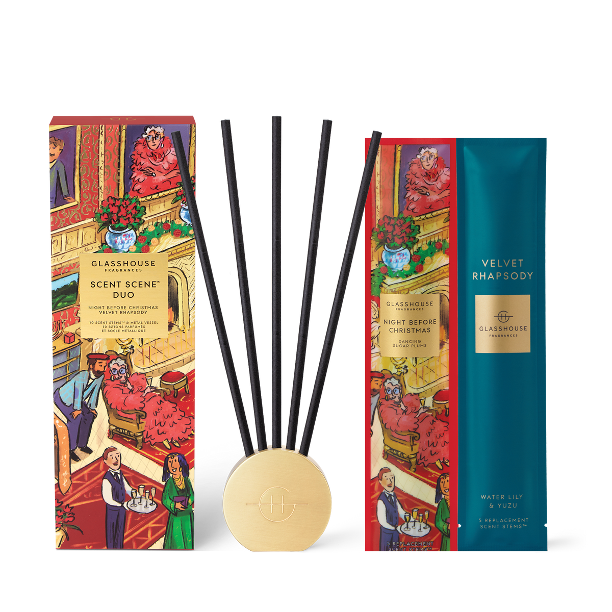 Scent Scene Duo - Night Before Christmas & Velvet Rhapsody