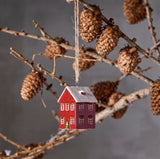 Hanging Mini House - Red