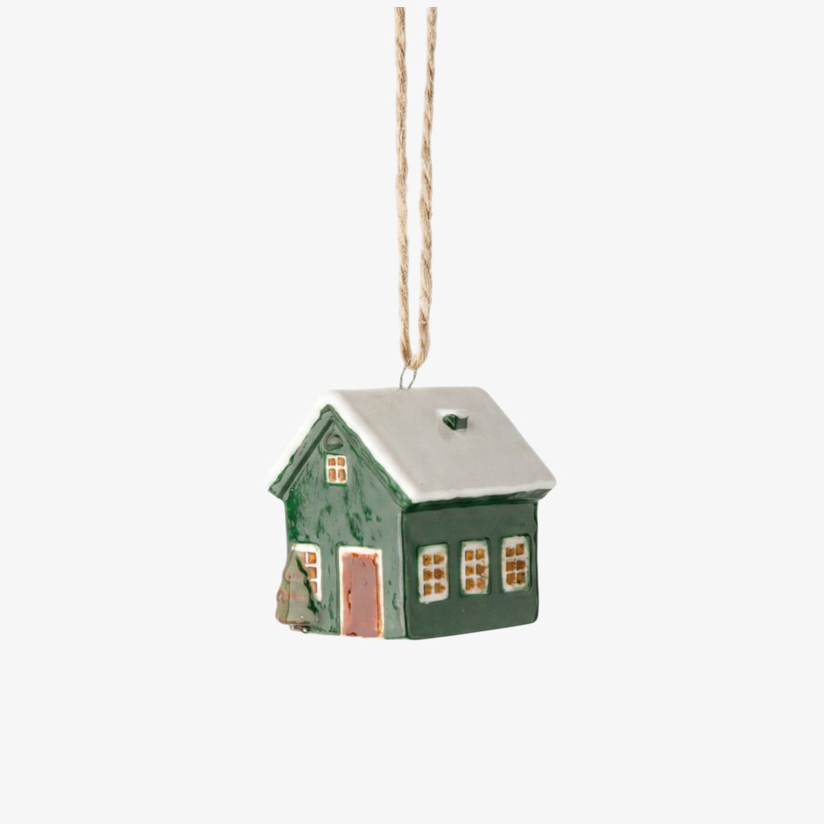 Hanging Mini Bungalow - Green