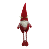 Festive Gnome Extendable Legs - Red/Green 72cm