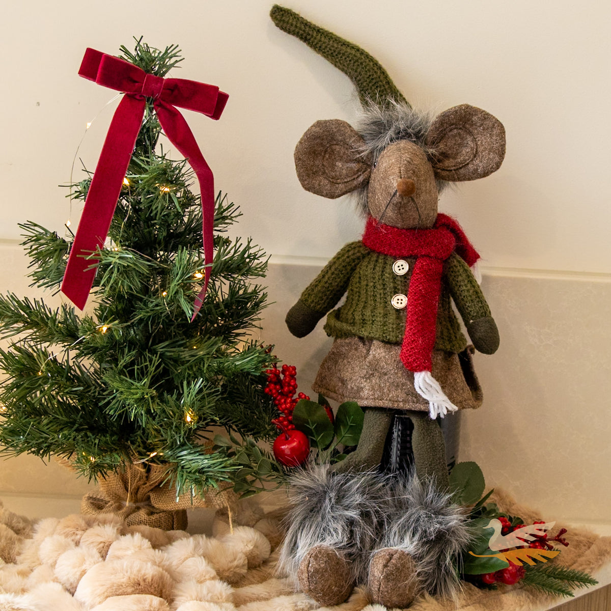 Dangly Legs Mouse - 73cm