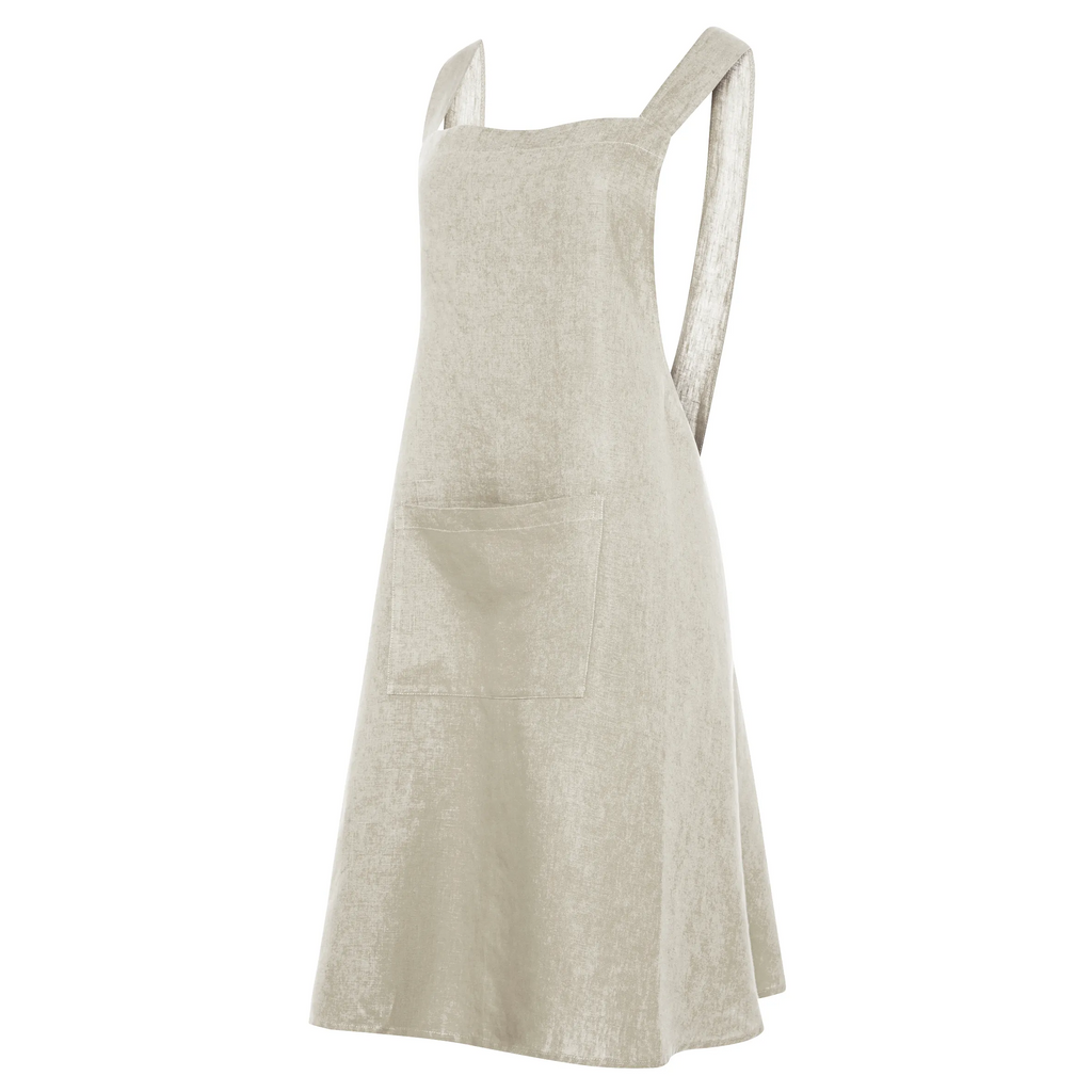 Linen Pinafore Apron -