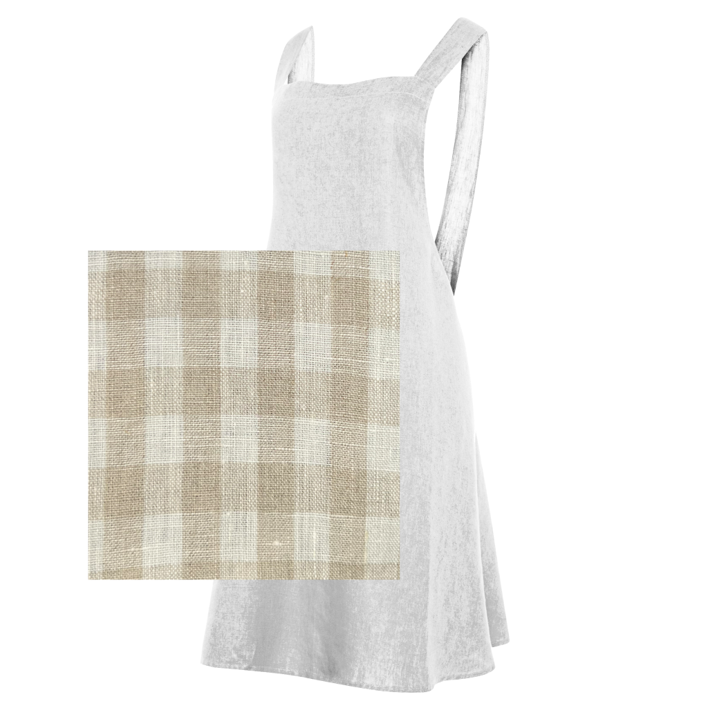 Linen Pinafore Apron -