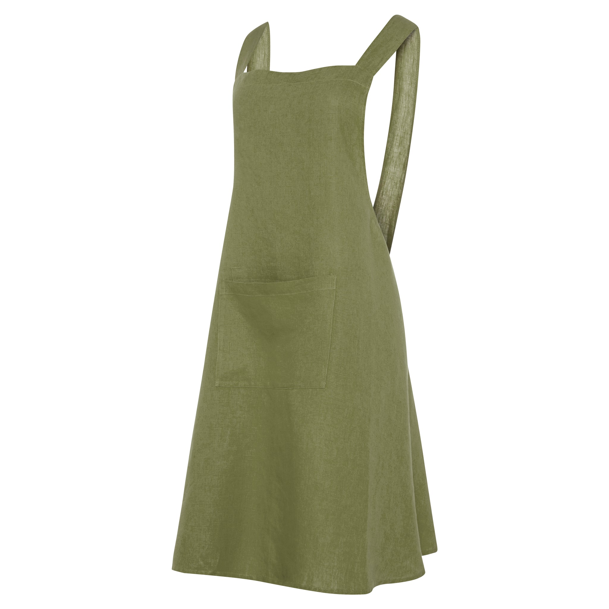 Linen Pinafore Apron -  Warran Glen Garden Centre & Cafe
