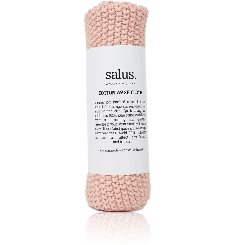 Cotton Wash Cloth - Pink