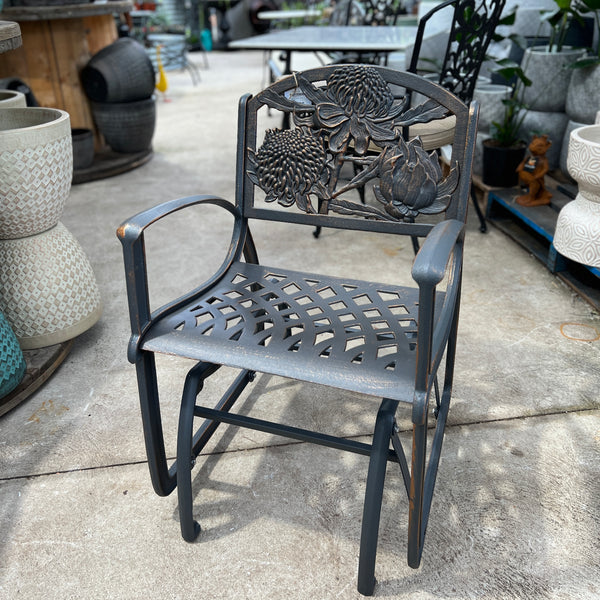 Cast Iron Glider Chair - Waratah