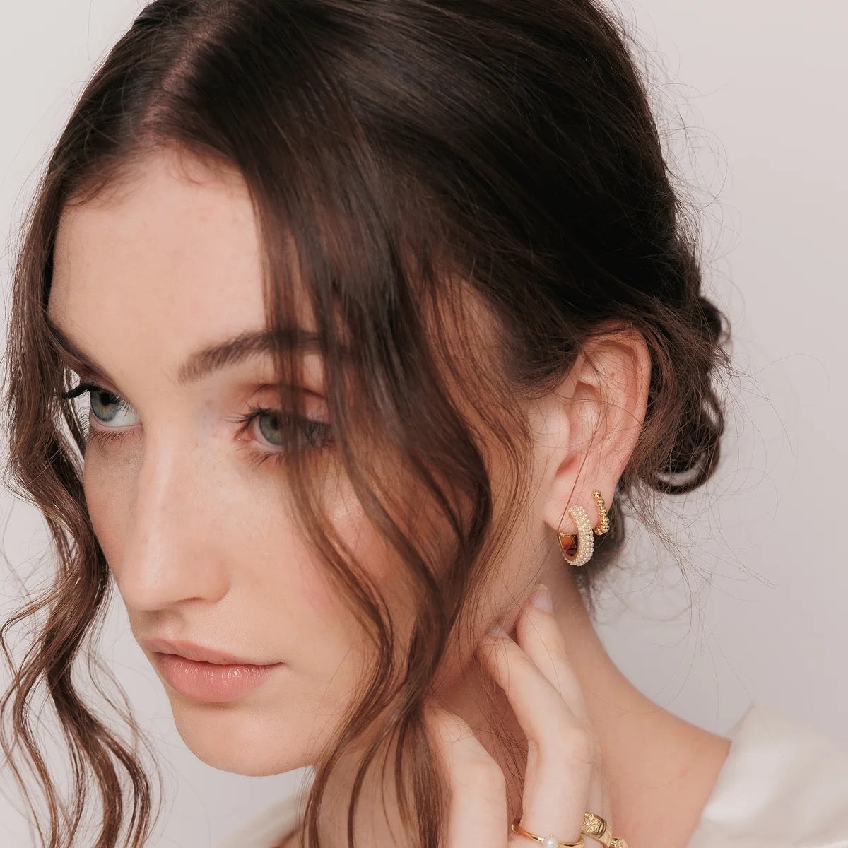 Marigold Pearl Earrings