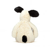 Bashful Puppy - Black & Cream Medium