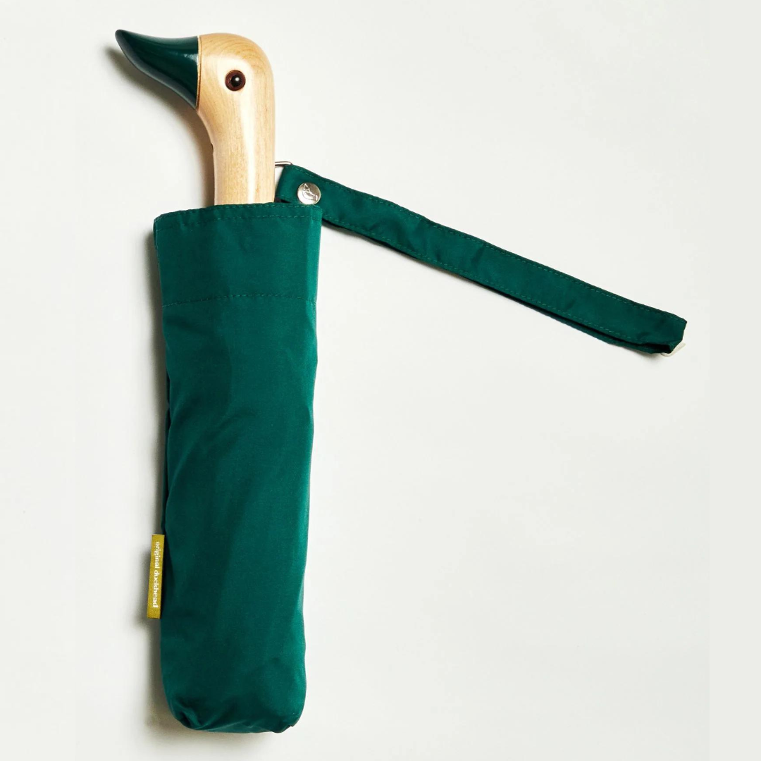 Duck Umbrella Compact - Forest Green – Warran Glen Garden Centre