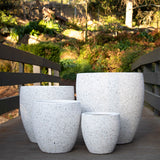 Montague Egg - White Pebble