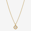 Reign Mother Of Pearl Necklace - Gold