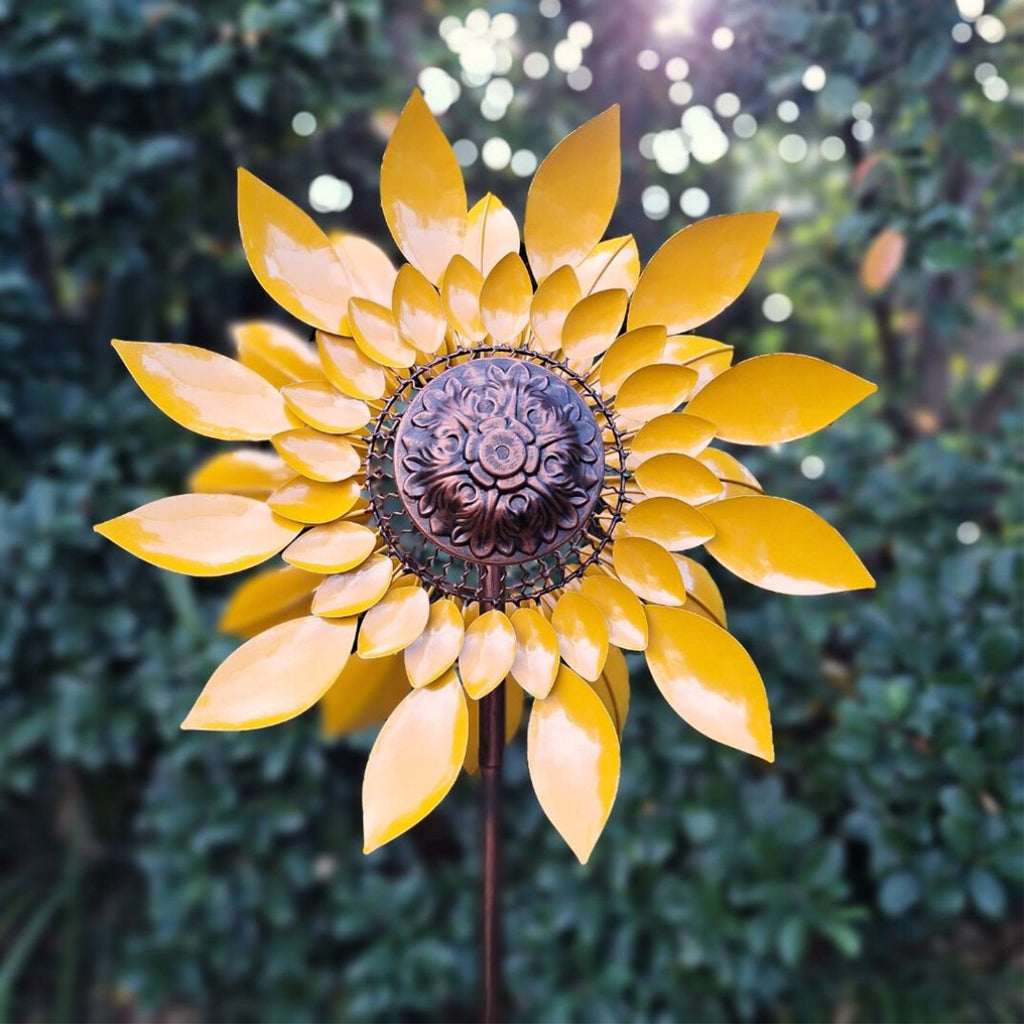 Sunflower Wind Spinner