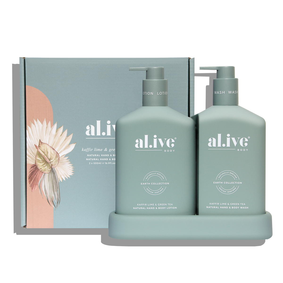 Wash & Lotion Duo - Kaffir Lime & Green Tea