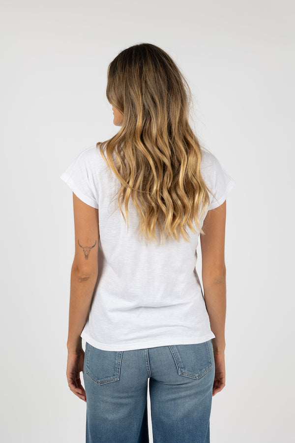 Must Have V-Neck Tee - White