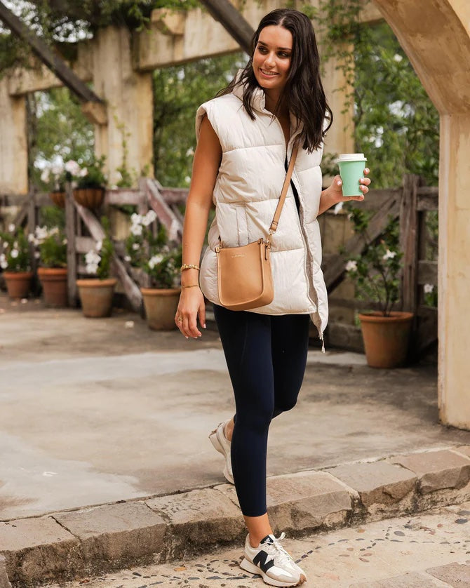 Parker Phone Crossbody Bag - Camel