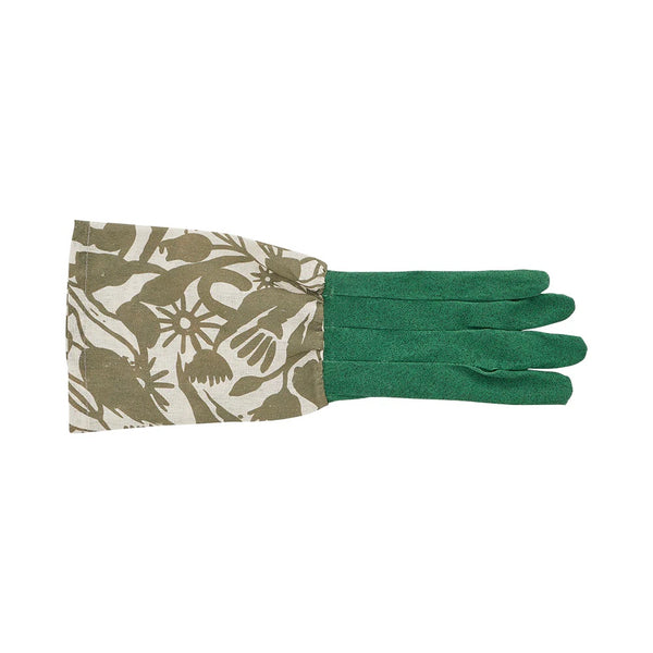 Linen L/Sleeve Garden Gloves - Abstract Gum