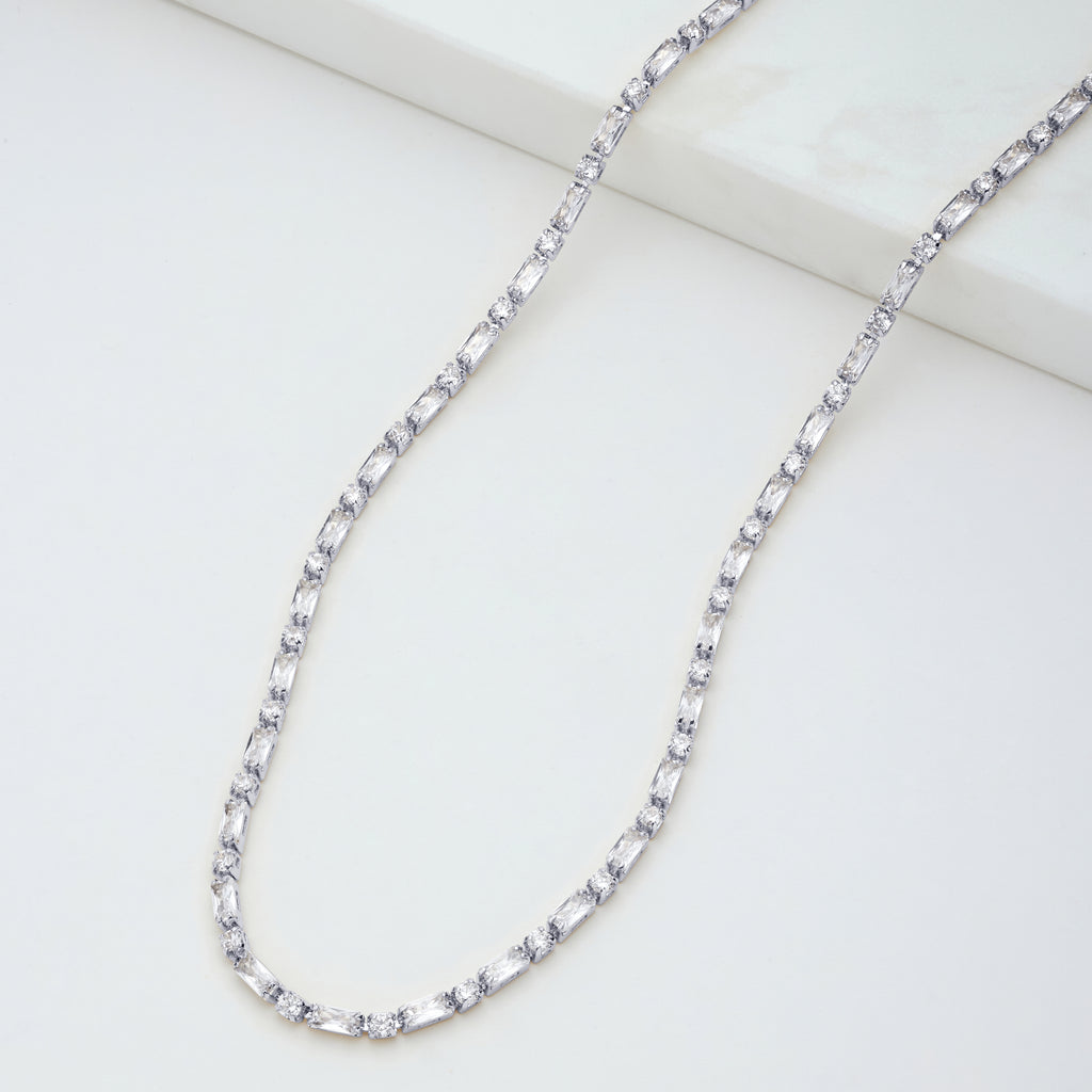 Candice Necklace - Silver