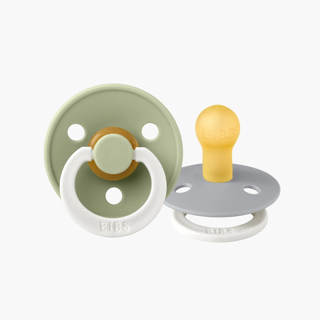 Pacifier Glow Twin Pack (Size 1) - Sage/Cloud