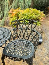 Scroll Lovers 3 Piece Setting - Black
