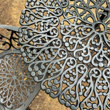 Scroll Lovers 3 Piece Setting - Black